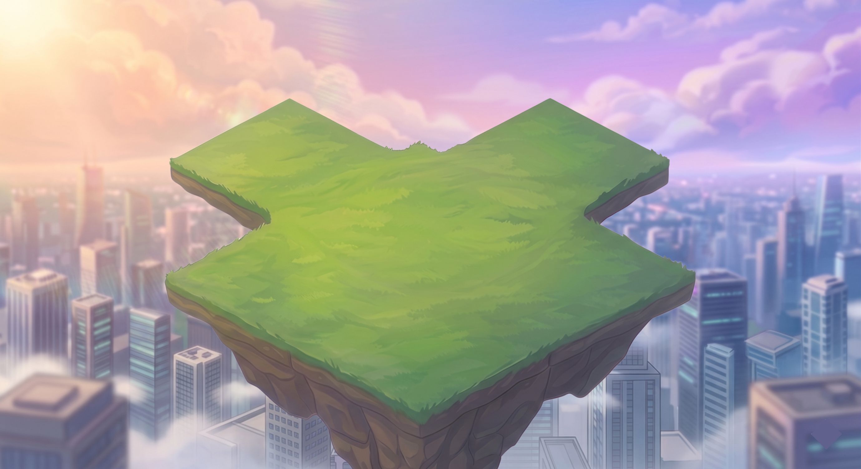 Aerial view of the My Agent Land creator estate map
